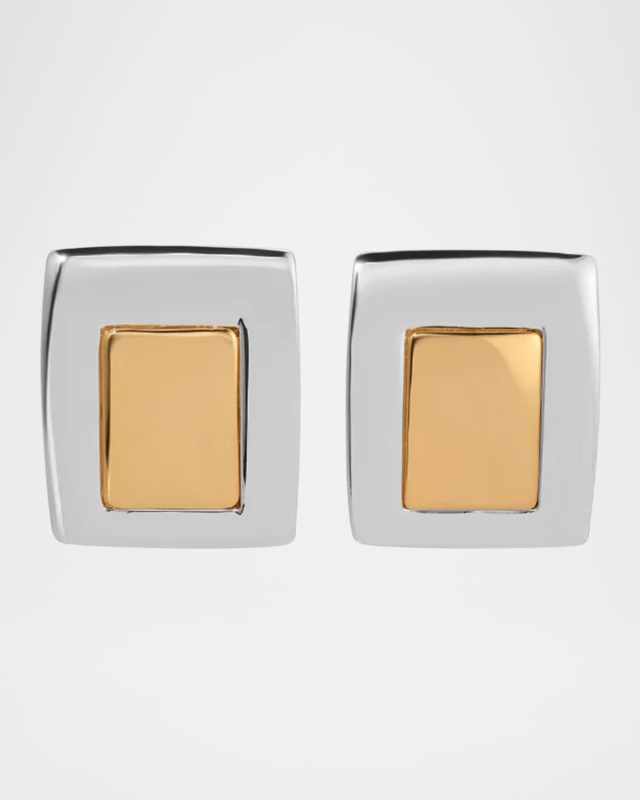 Plate Statement Earrings